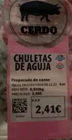 Chuletas de aguja