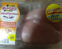 Pechuga de pollo marinada filetes finos