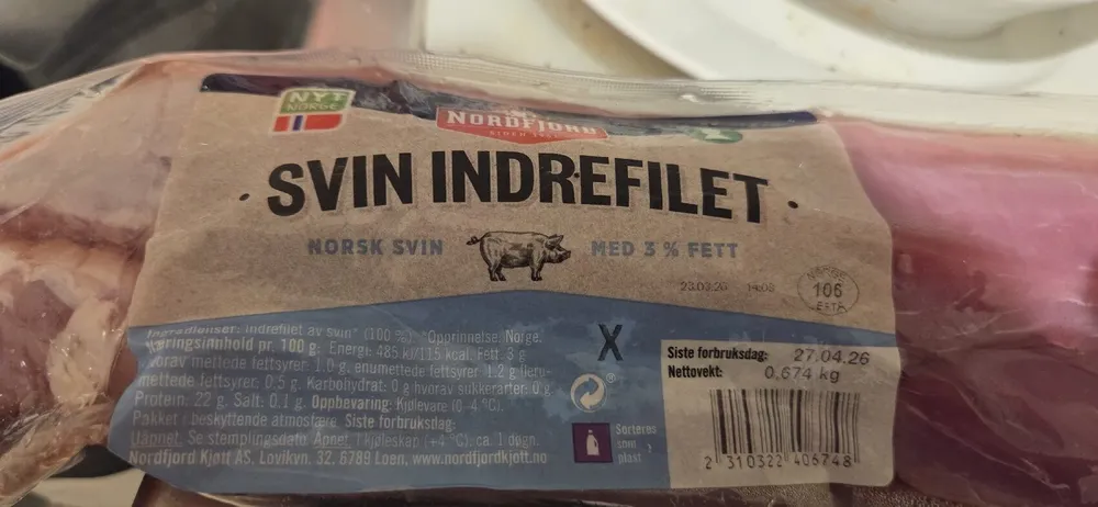 Svin Indrefilet