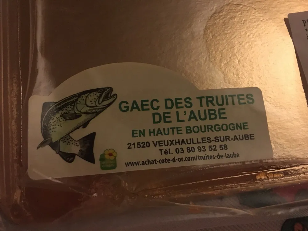 Truite fumée