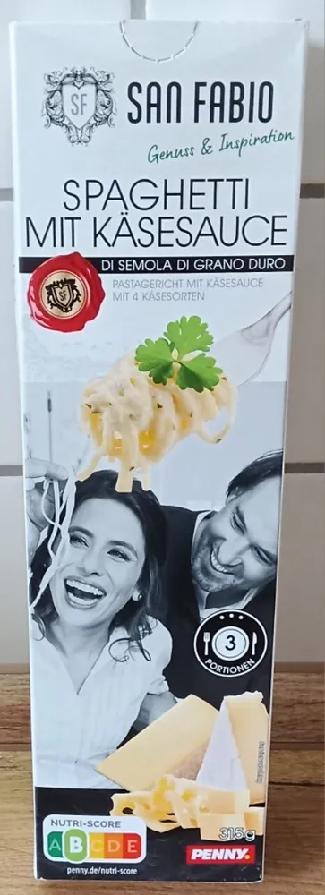 Spaghetti mit Käsesauce