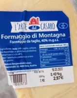 Formaggio di montagna