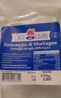 Formaggio di montagna