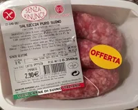 Salsiccia puro suino