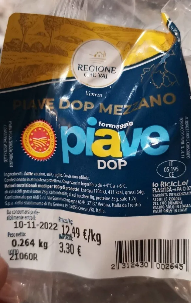 Piave DOP Mezzano