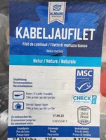 Kabeljaufilets
