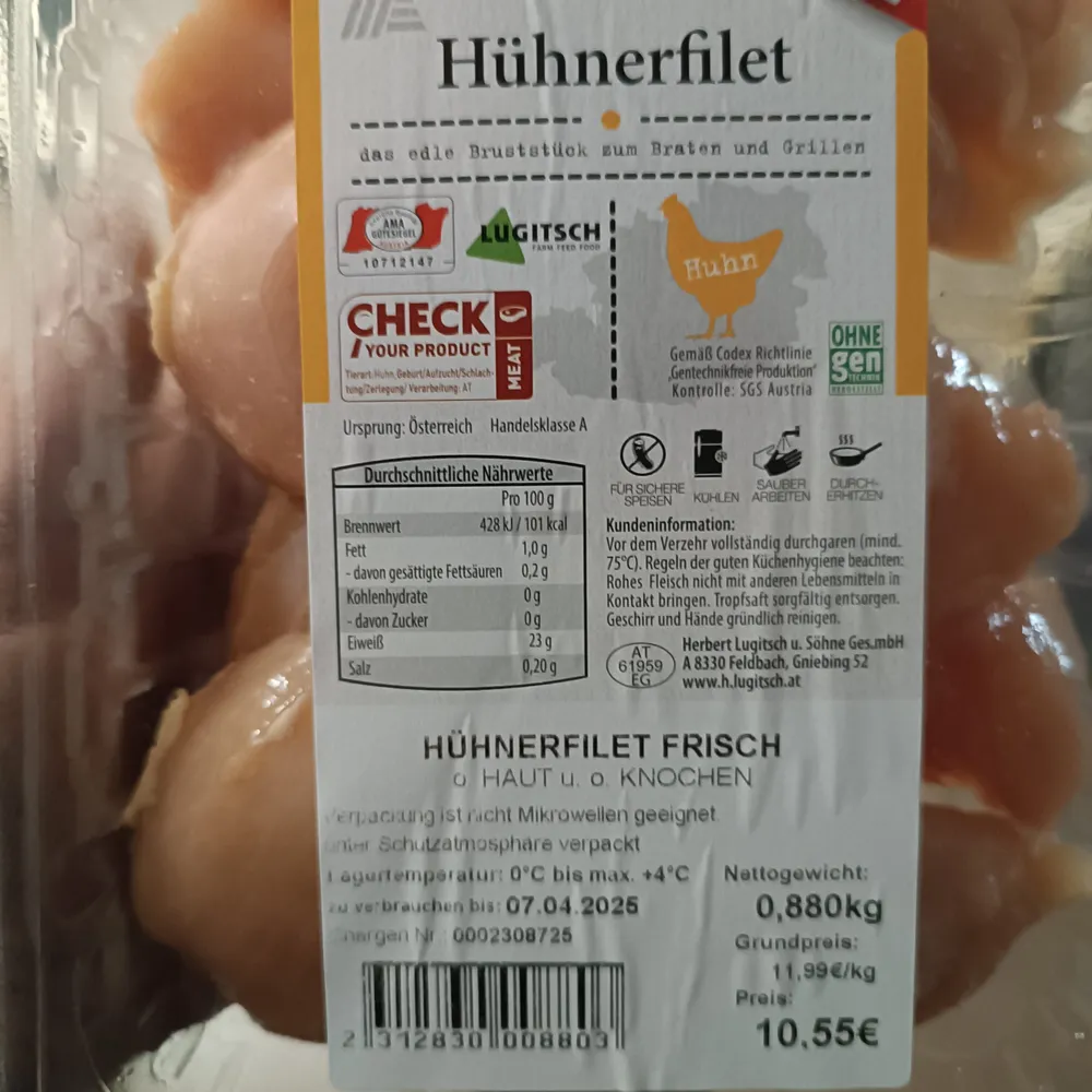 Hühnerfilet