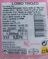 Lomo trozo