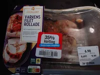 Varkens filet rollade