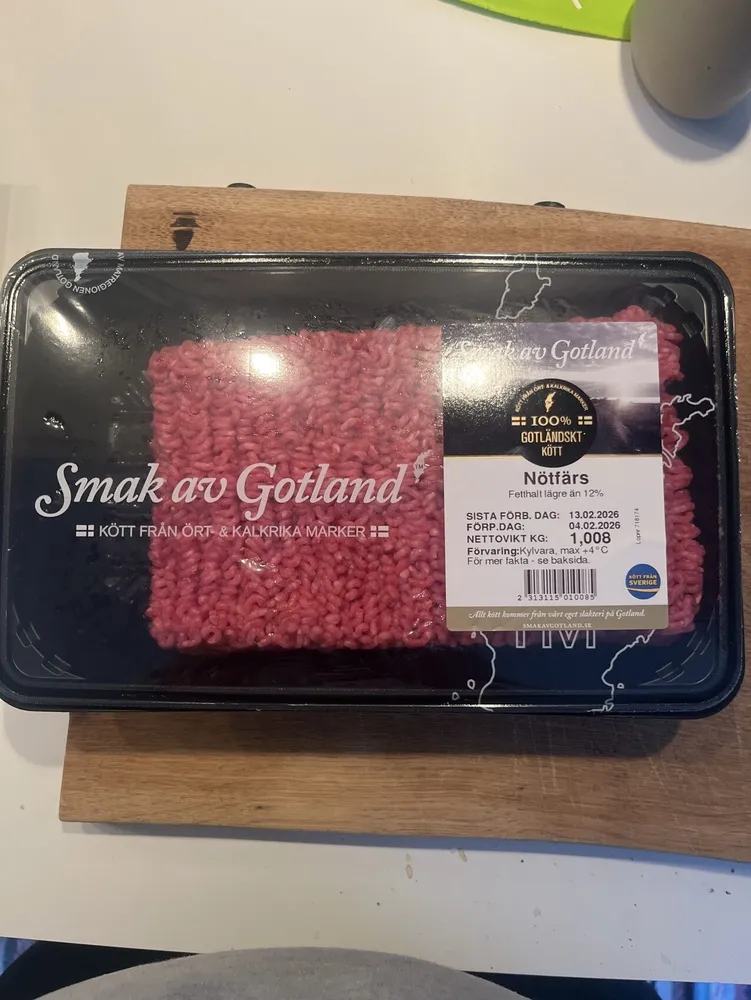 Nötfärs