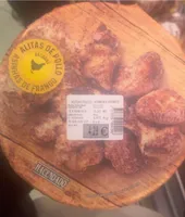 ALITAS DE POLLO ASADAS CON SALSA
