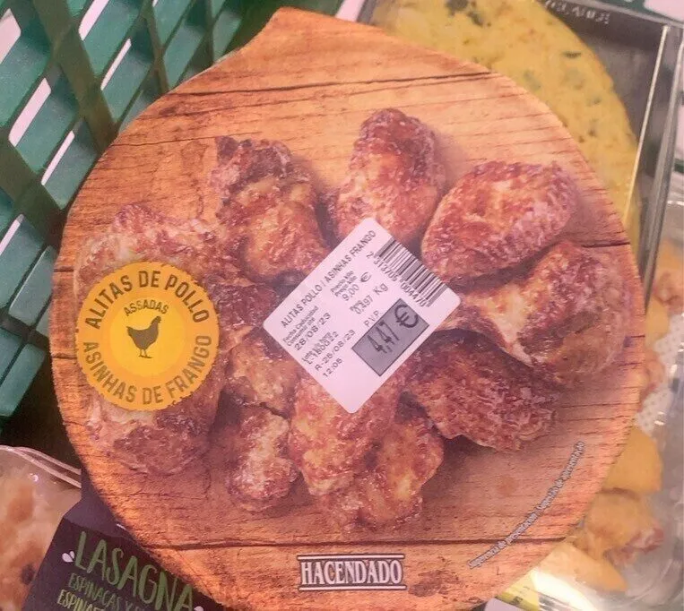Alitas de pollo