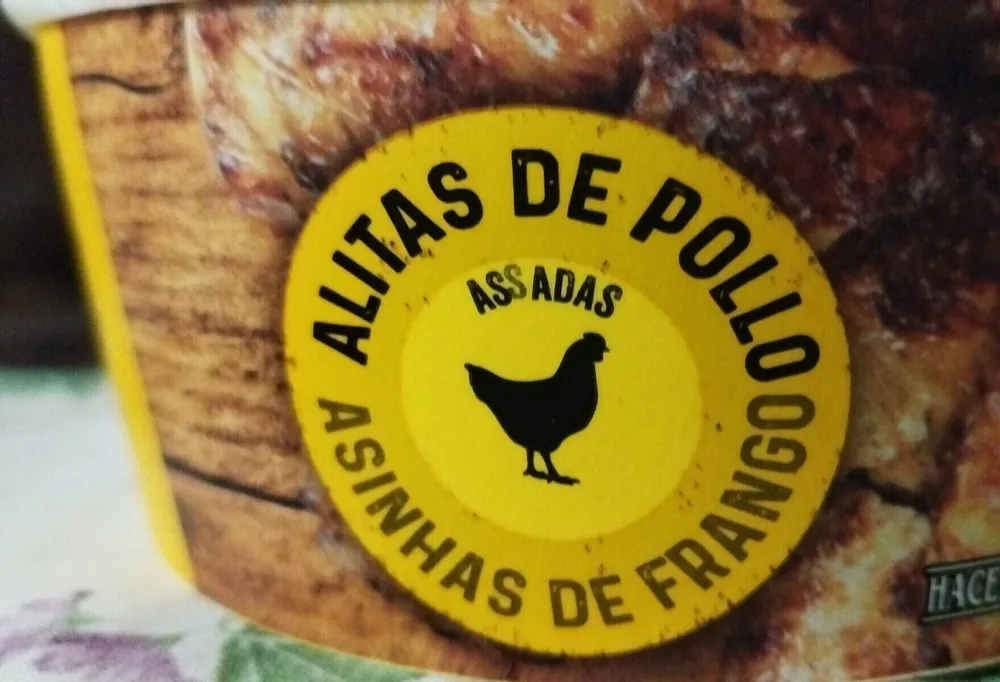 Alitas de pollo asadas
