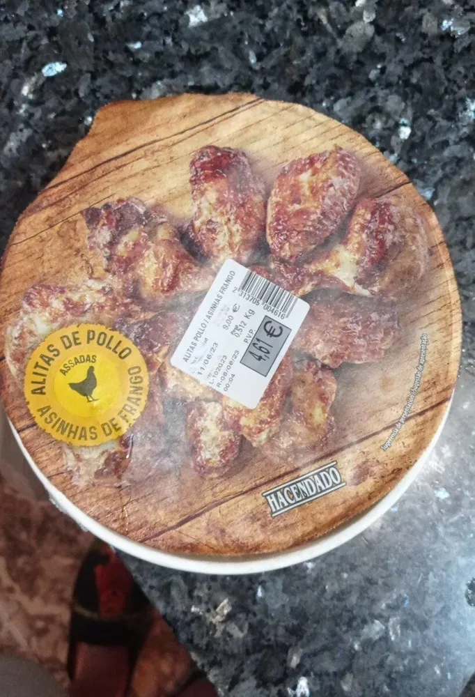 Alitas pollo