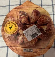 Alitas de pollo asadas
