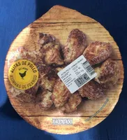 Alitas de pollo asadas