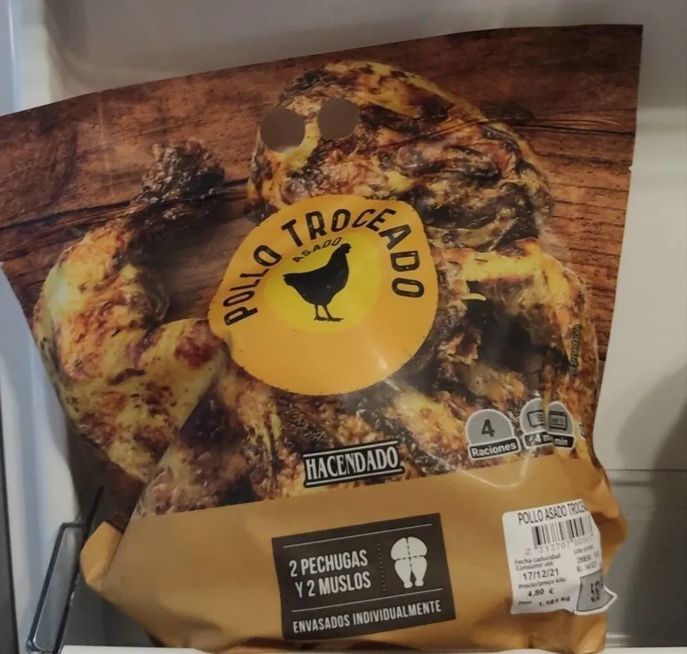 Pollo Asado troceado