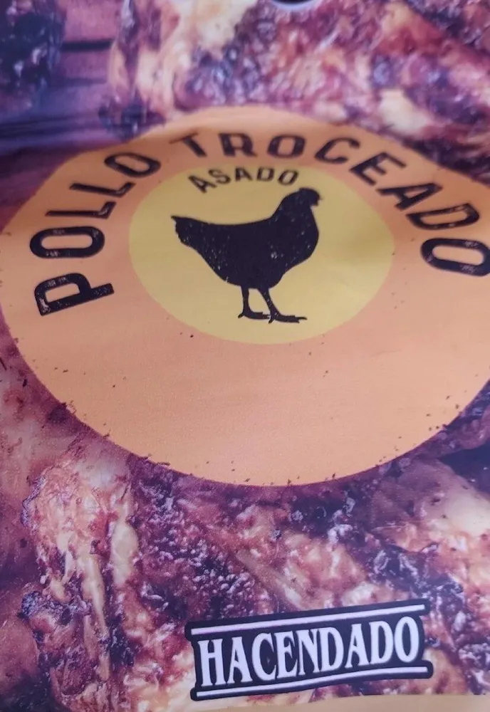 Pollo asado troceado