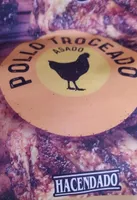 Pollo asado troceado