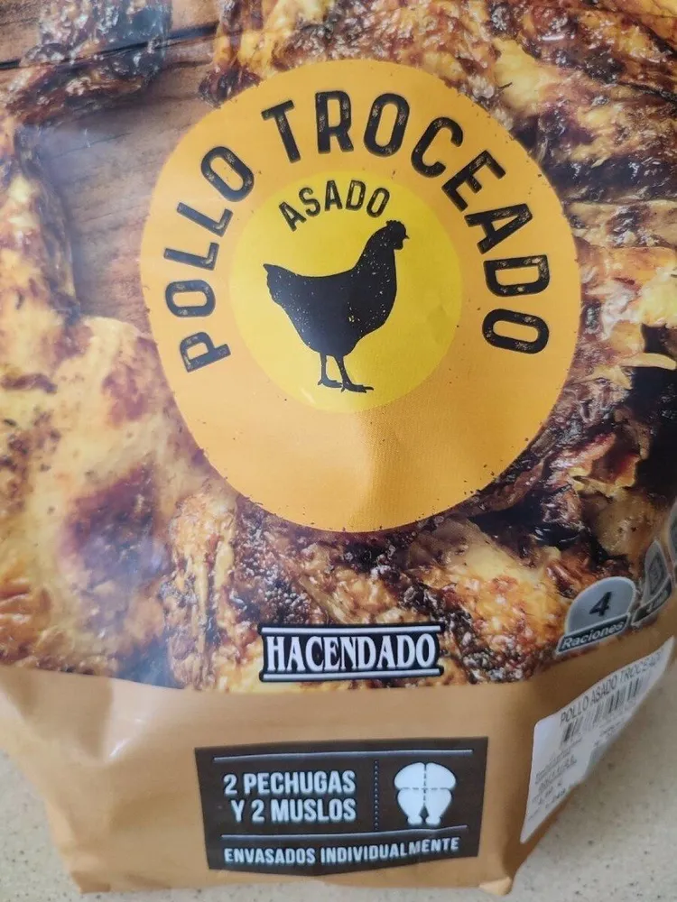 Pollo Troceado Asado