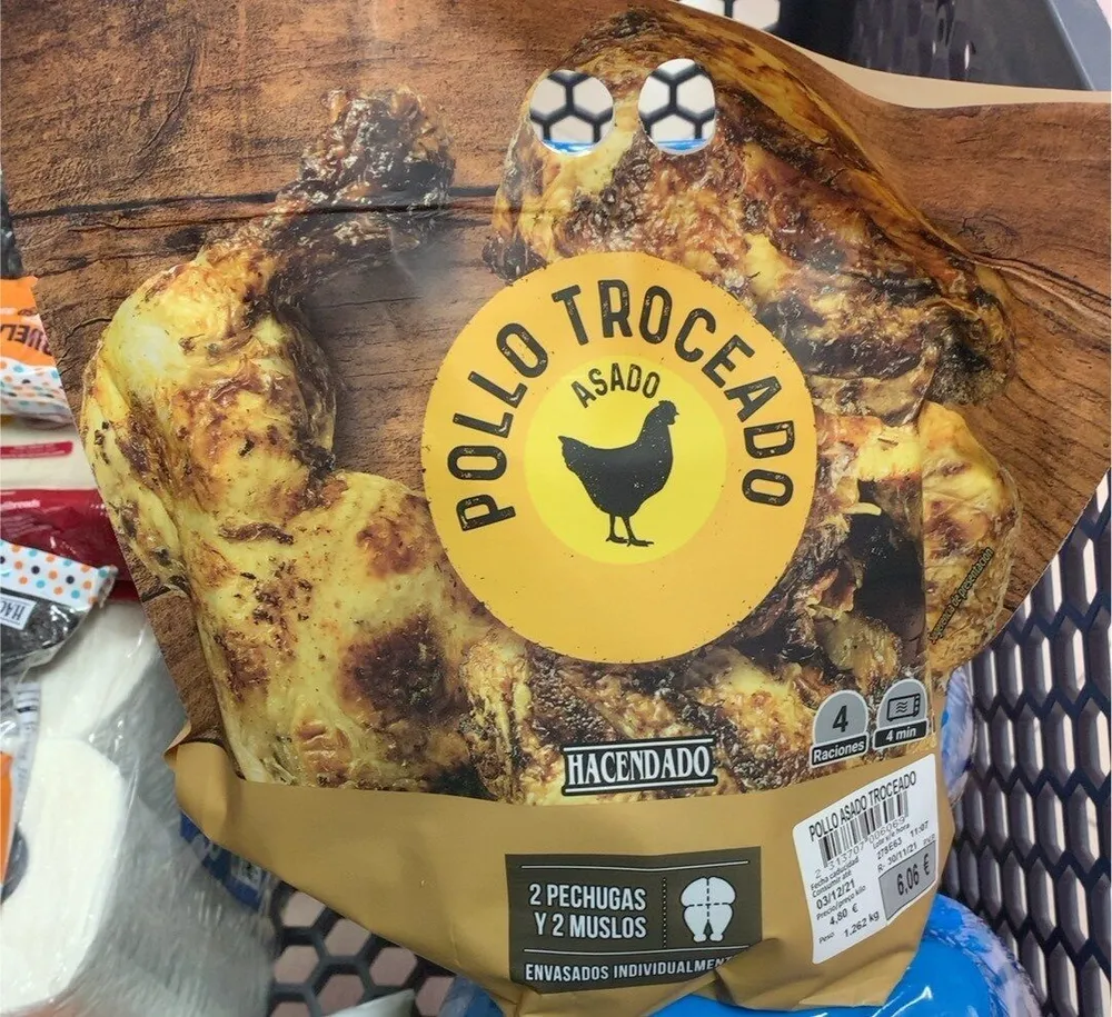 Pollo troceado