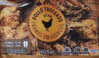 Pollo troceado asado