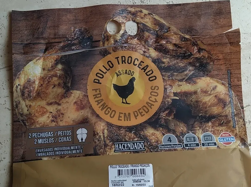 Pollo Troceado