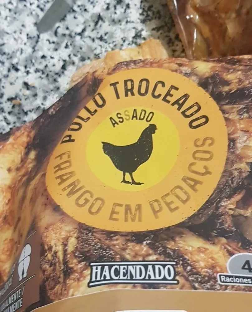 Pollo troceado