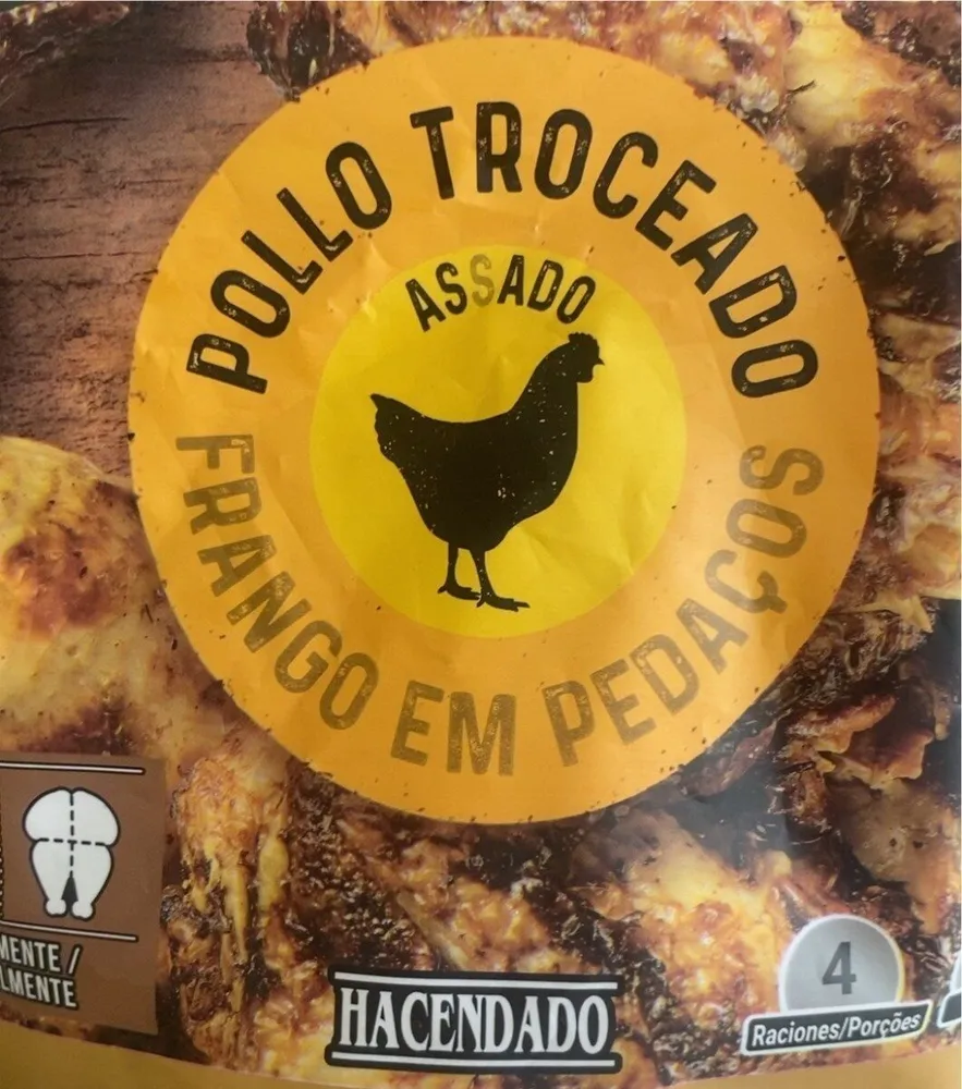 Pollo troceado