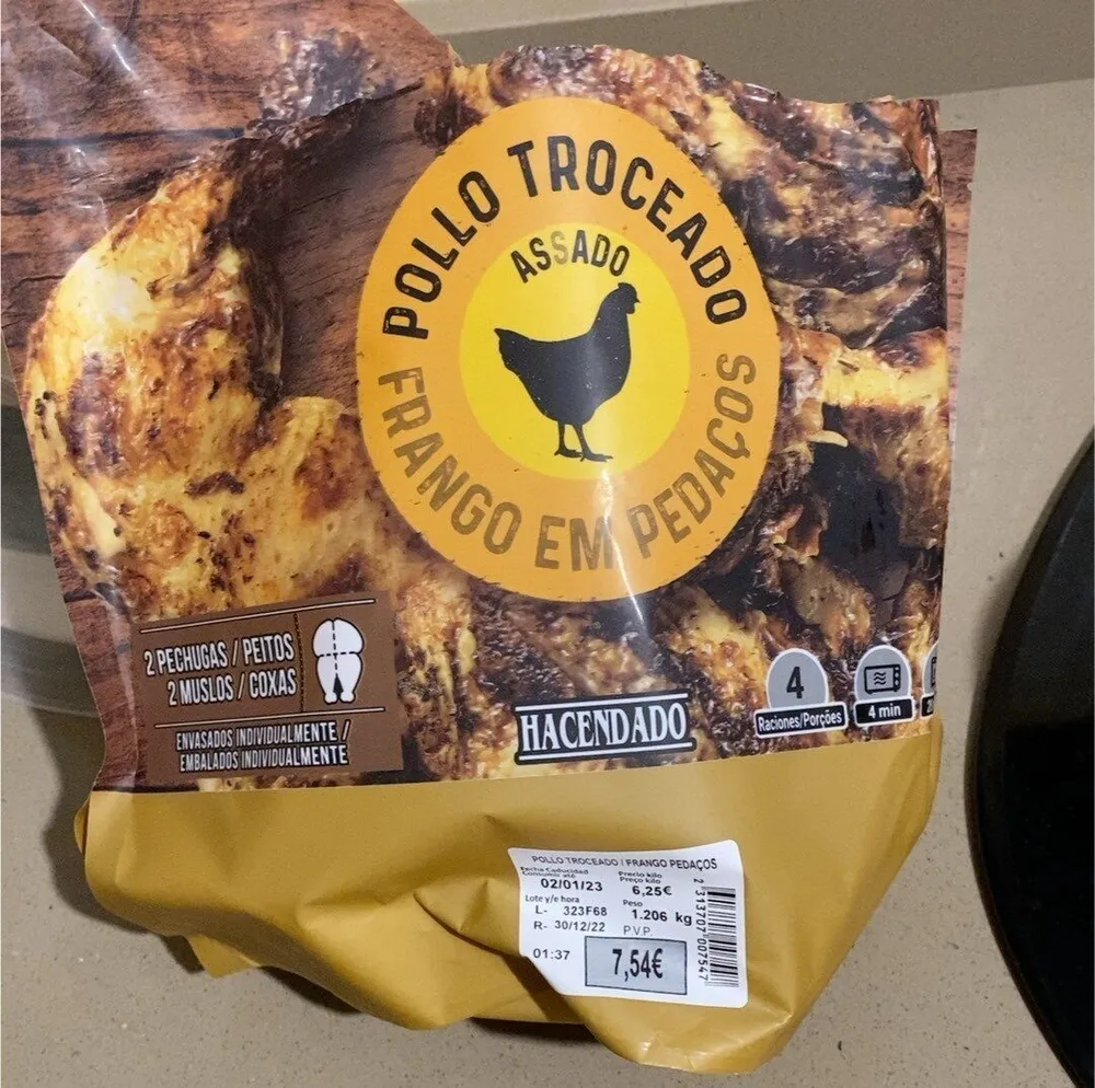 Pollo Troceado