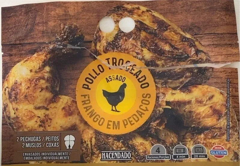 Pollo troceado
