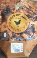 Pollo troceado asado