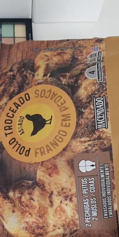 Pollo troceado asado mercadona