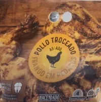 Pollo troceado asado