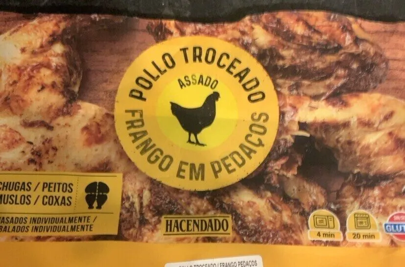 POLLO TROCEADO