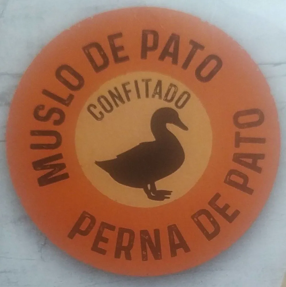 Muslo de pato confitado