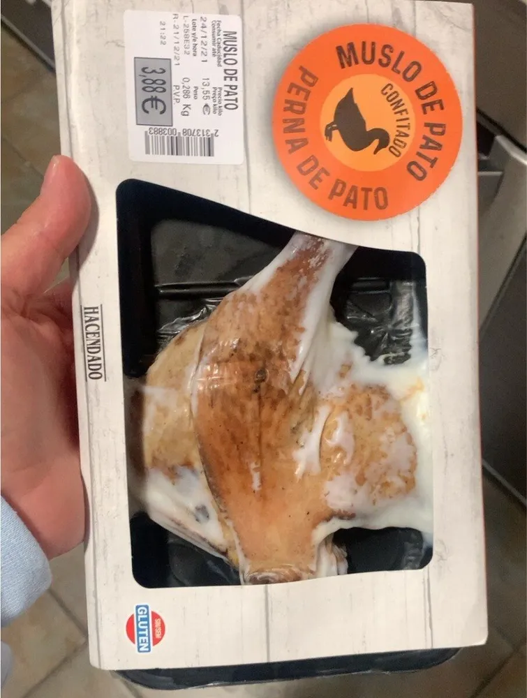 Muslo de pato