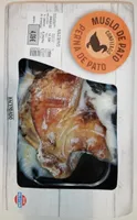 Muslo de pato confitado