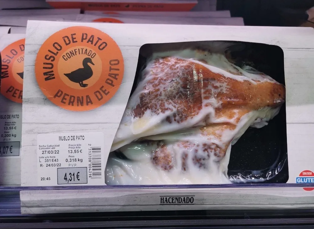 Muslo de pato