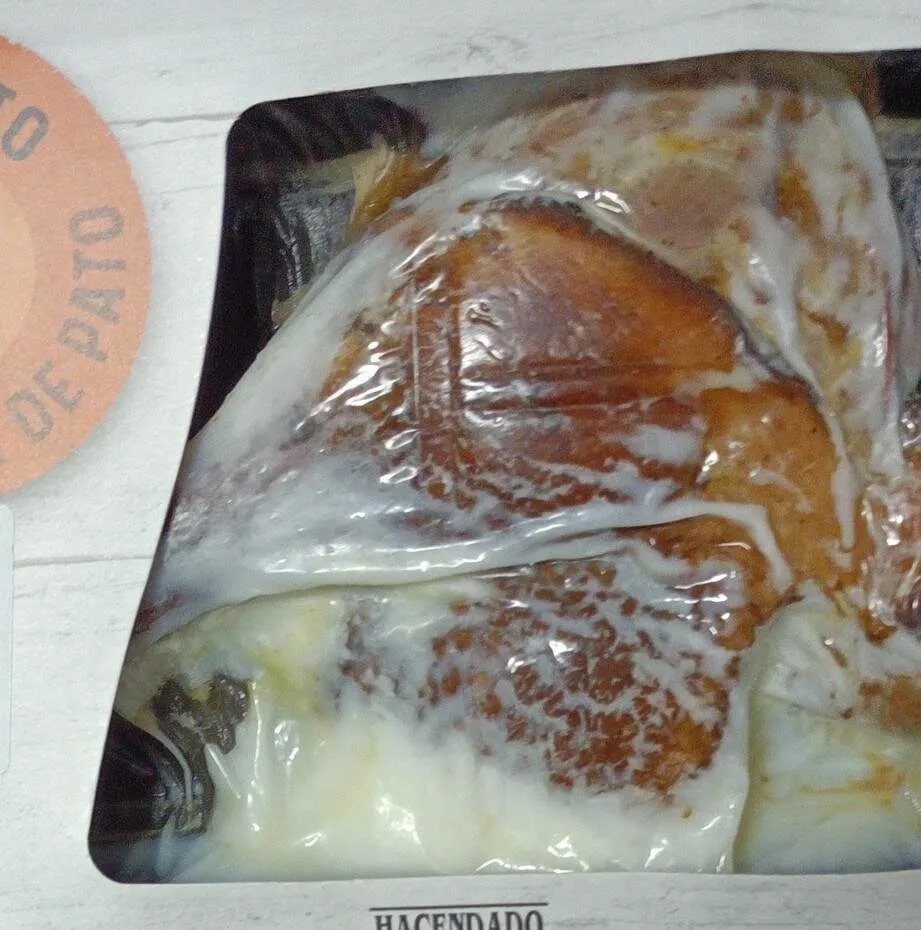 Muslo de pato confitado