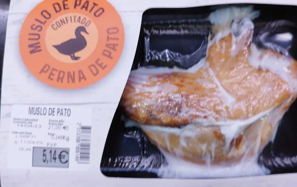 Muslo de pato