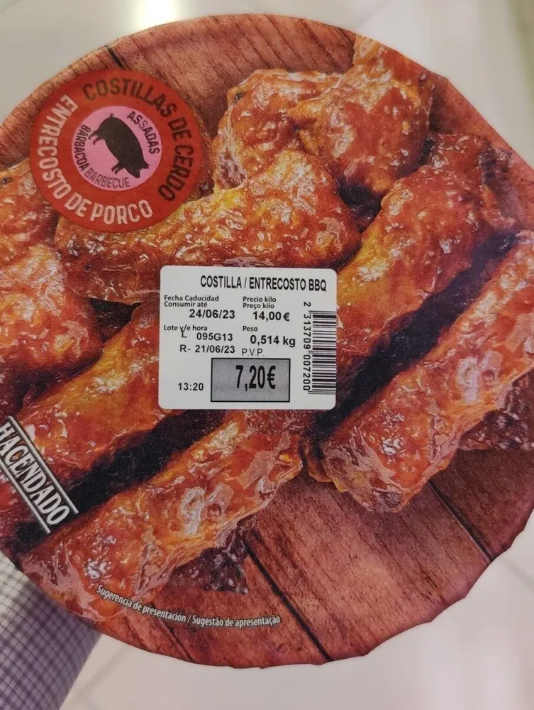 Costillas de cerdo
