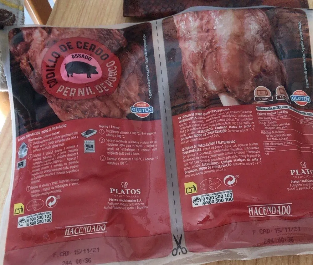 Codillo de cerdo