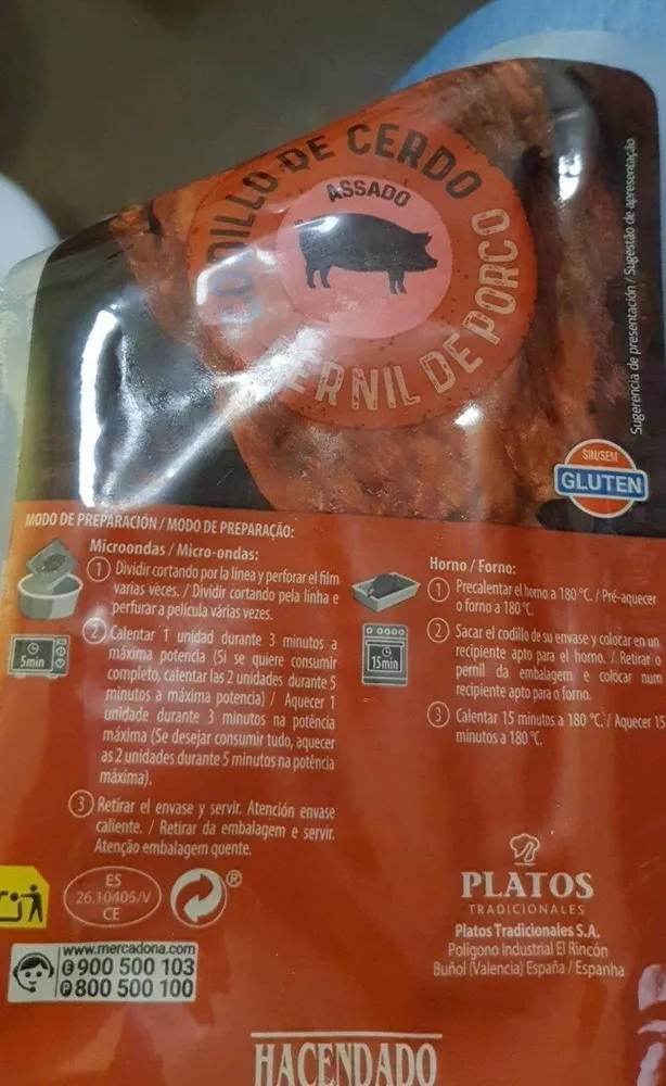 Codillo cerdo