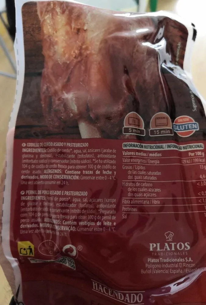 Codillo cerdo