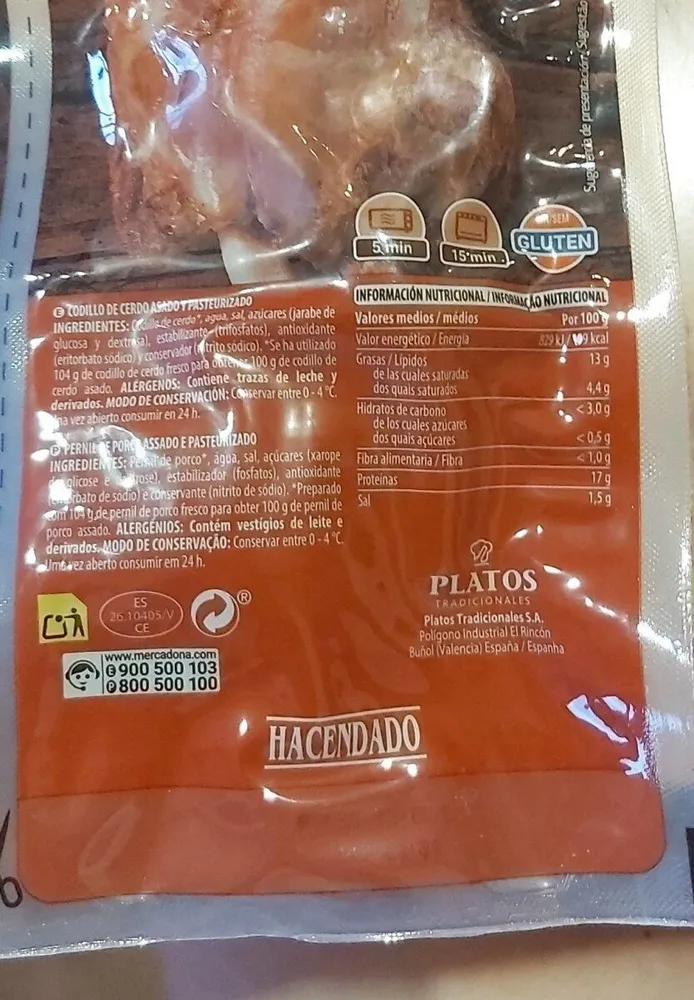 Codillo cerdo