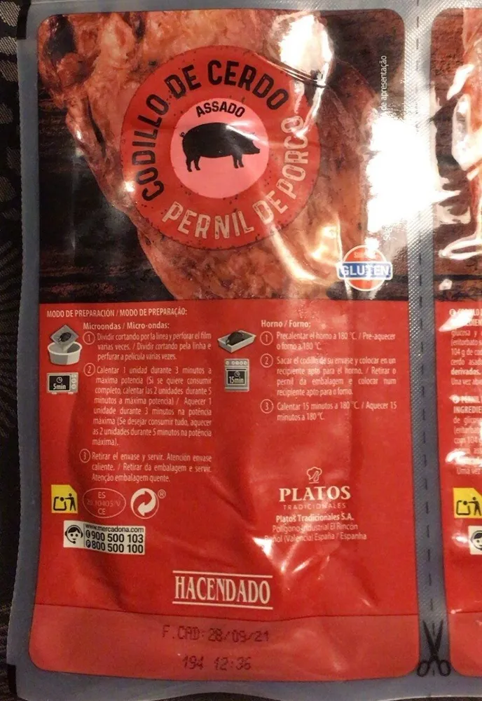 Codillo de cerdo