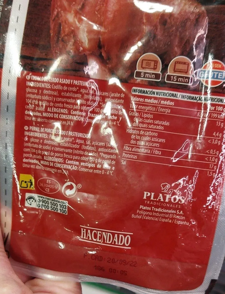 Codillo de cerdo