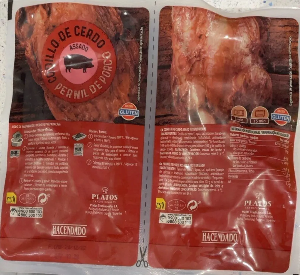 Codillo de cerdo Asado