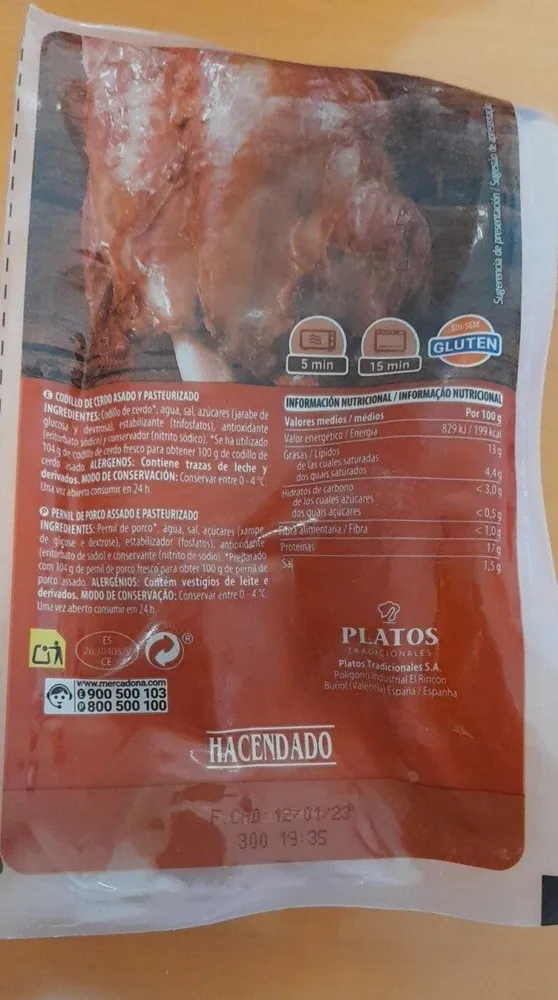 Codillo de cerdo